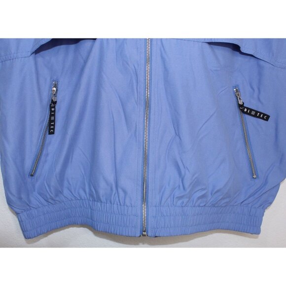 Golf Club SDI TEC Full-Zip Golf Vest Men's L Lt. Blue Black Fleece Lined Pockets - Picture 4 of 16